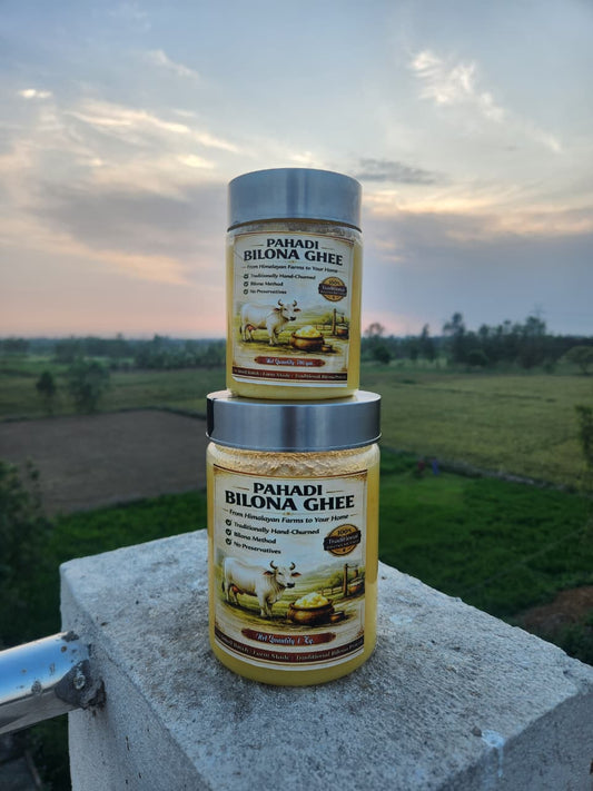 Pahadi Bilona Ghee - Desi Cow Ghee