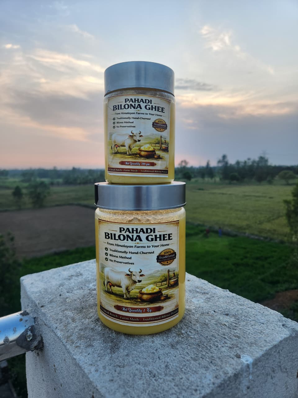 Pahadi Bilona Ghee - Desi Cow Ghee