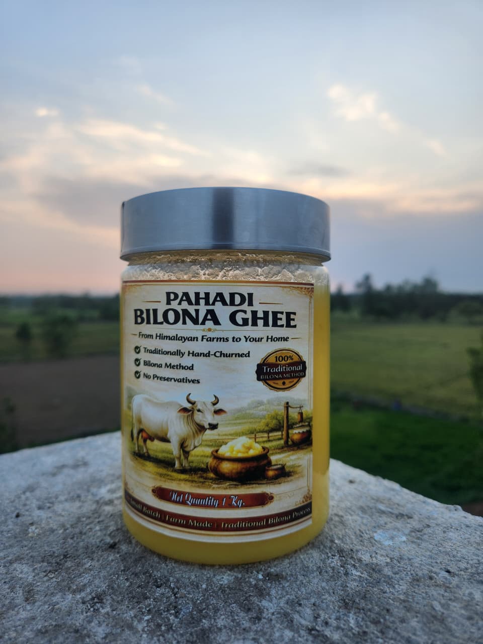 Pahadi Bilona Ghee - Desi Cow Ghee
