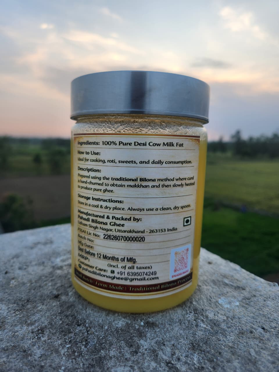 Pahadi Bilona Ghee - Desi Cow Ghee