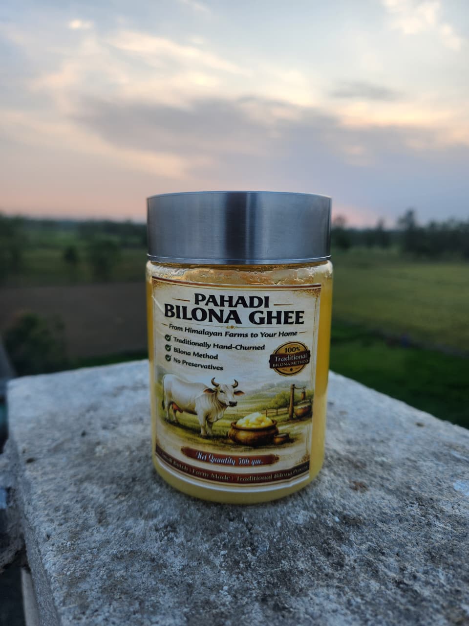 Pahadi Bilona Ghee - Desi Cow Ghee
