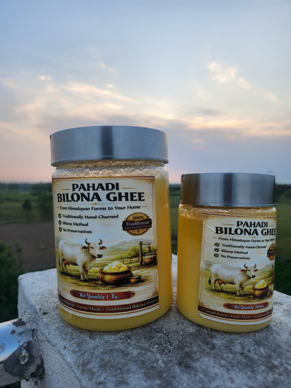 Pahadi Bilona Ghee - Desi Cow Ghee