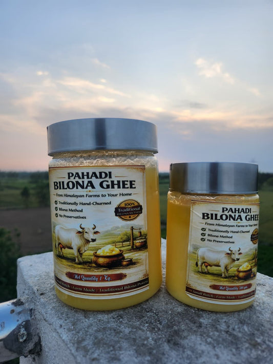 Pahadi Bilona Ghee - Desi Cow Ghee